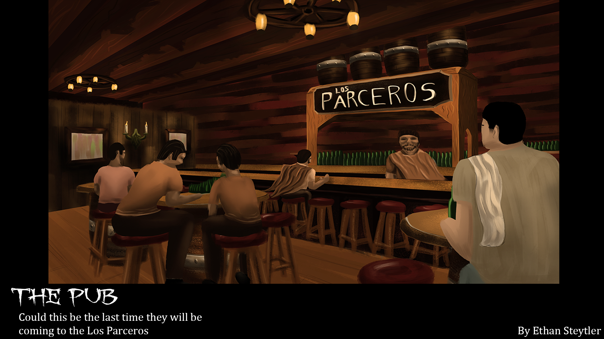 The pub scene